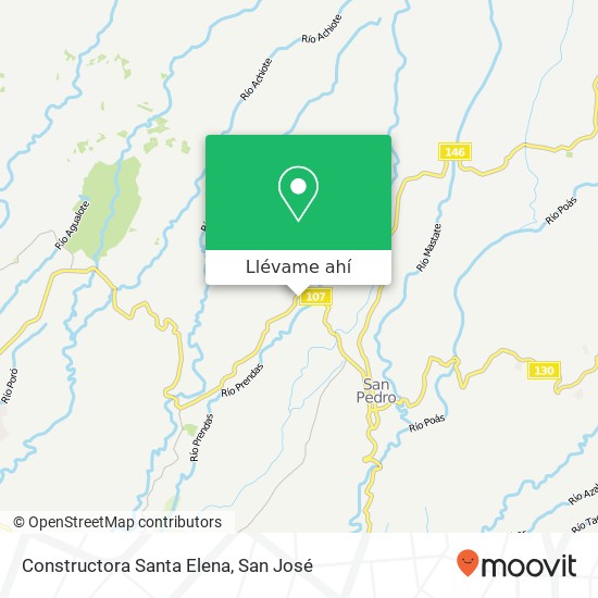 Mapa de Constructora Santa Elena
