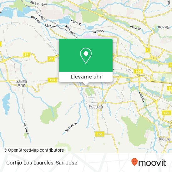 Mapa de Cortijo Los Laureles