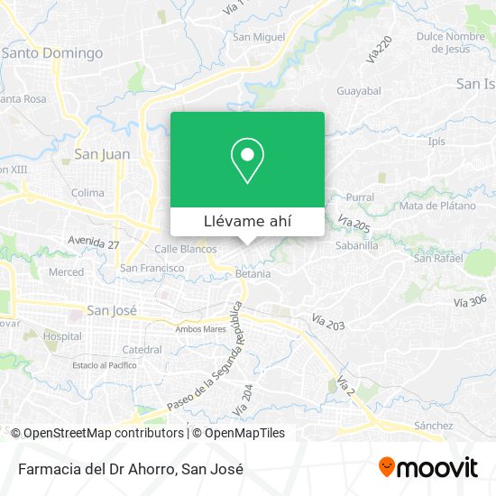 Mapa de Farmacia del Dr Ahorro