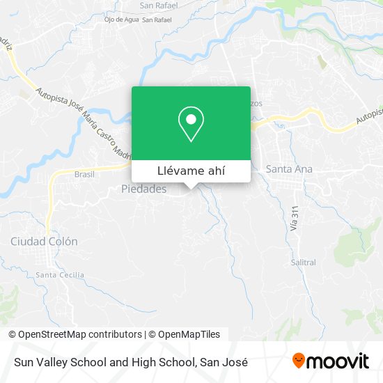 Mapa de Sun Valley School and High School