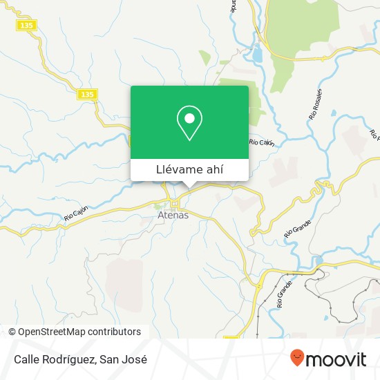 Mapa de Calle Rodríguez