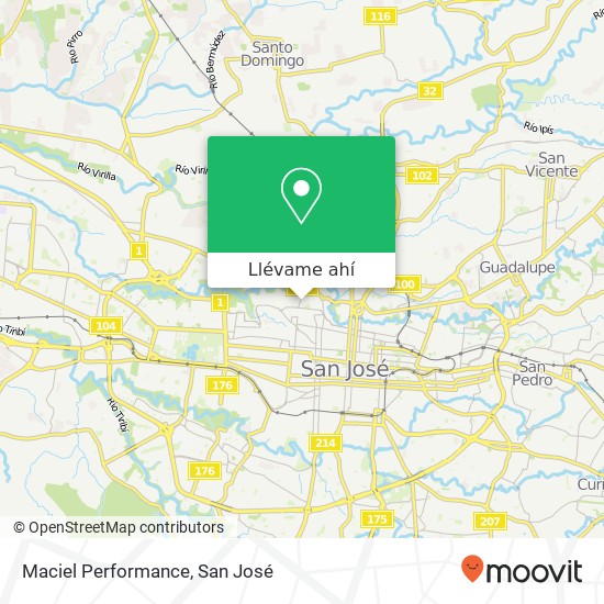 Mapa de Maciel Performance