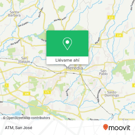 Mapa de ATM