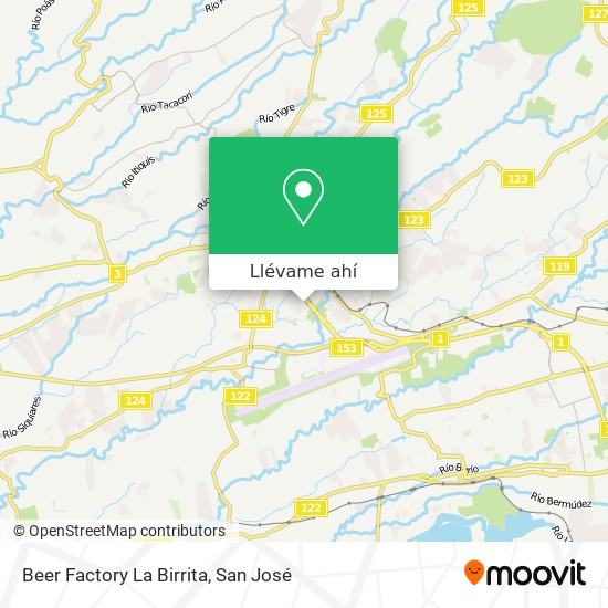 Mapa de Beer Factory La Birrita