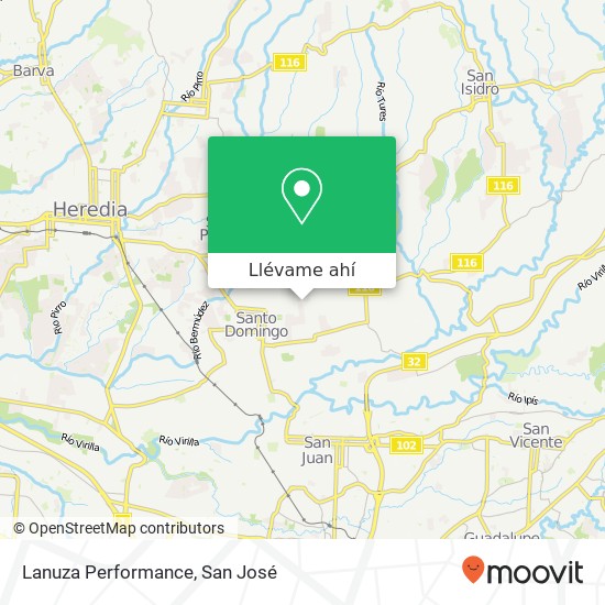 Mapa de Lanuza Performance