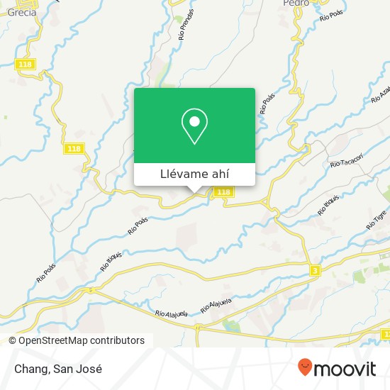 Mapa de Chang