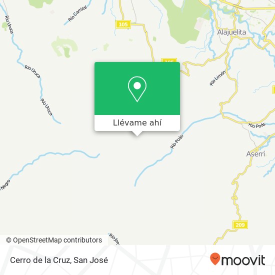 Mapa de Cerro de la Cruz
