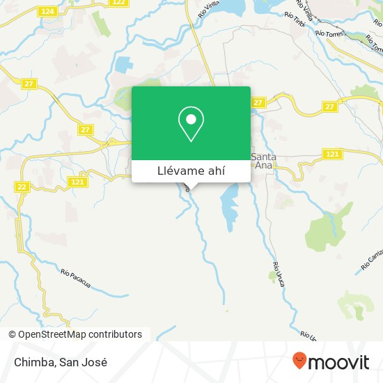 Mapa de Chimba