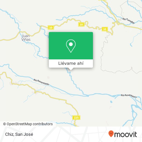 Mapa de Chiz