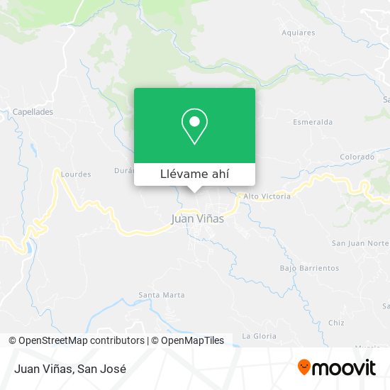 Mapa de Juan Viñas