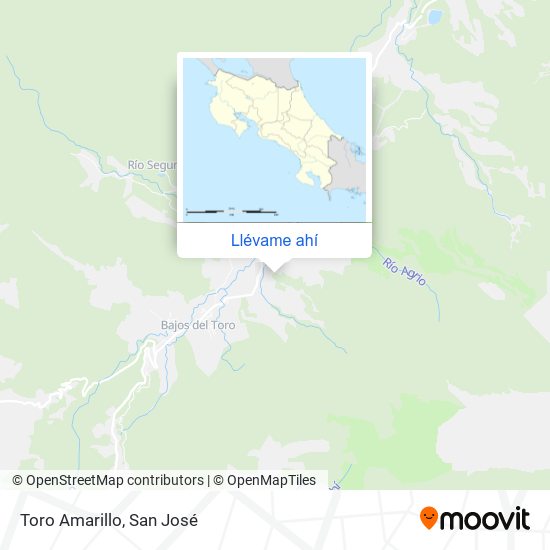 Mapa de Toro Amarillo