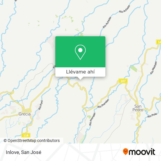 Mapa de Inlove