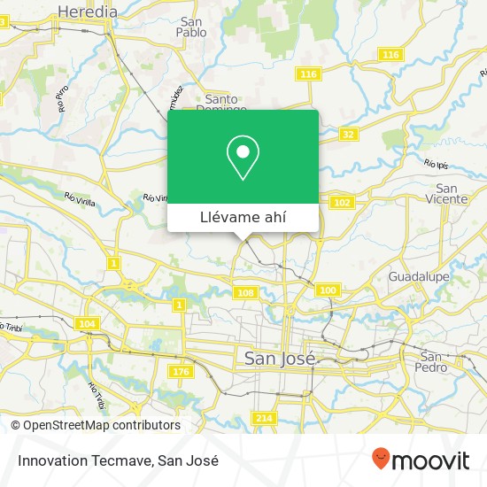 Mapa de Innovation Tecmave