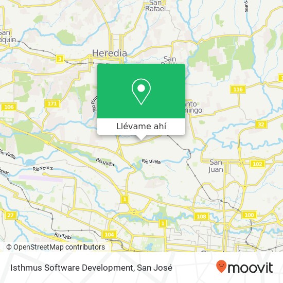 Mapa de Isthmus Software Development