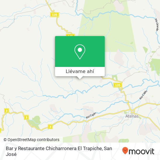 Mapa de Bar y Restaurante Chicharronera El Trapiche