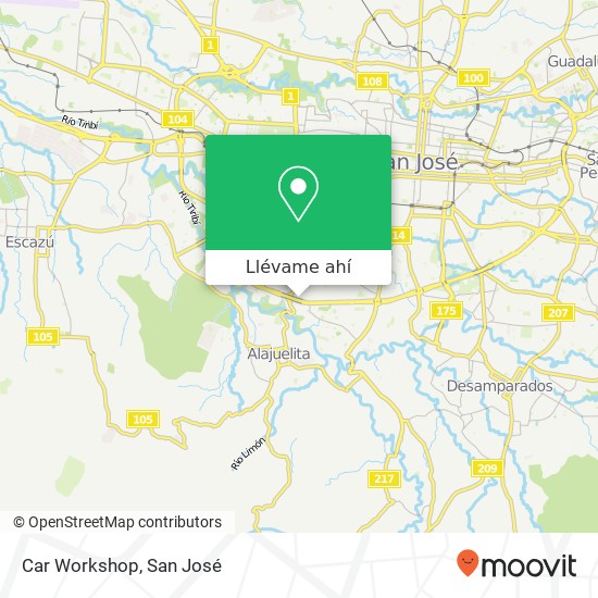 Mapa de Car Workshop