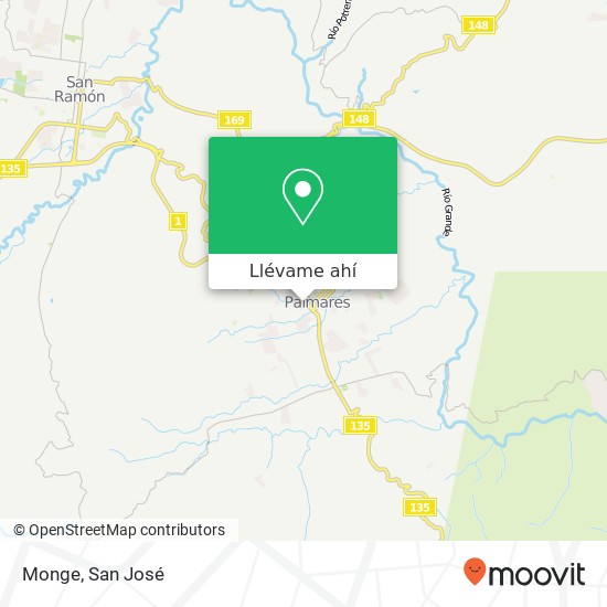 Mapa de Monge