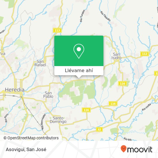 Mapa de Asovigui