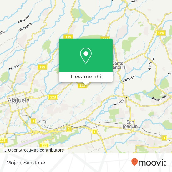 Mapa de Mojon