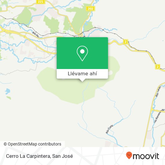 Mapa de Cerro La Carpintera