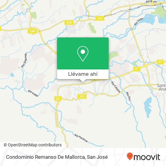 Mapa de Condominio Remanso De Mallorca