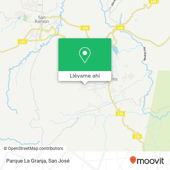 Mapa de Parque La Granja