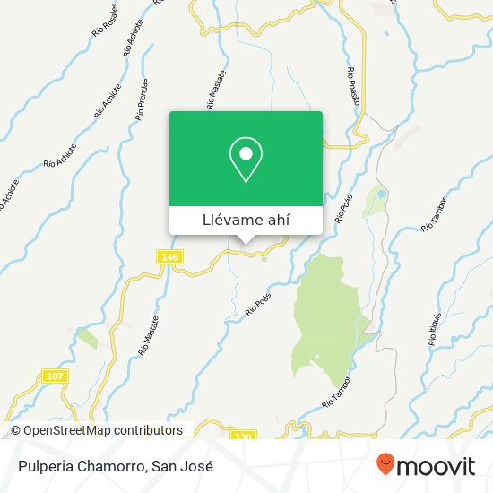 Mapa de Pulperia Chamorro
