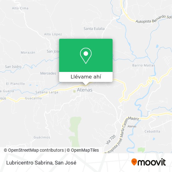 Mapa de Lubricentro Sabrina
