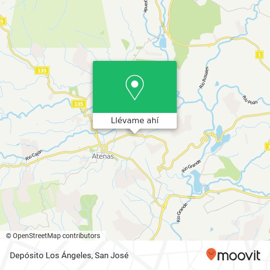 Mapa de Depósito Los Ángeles