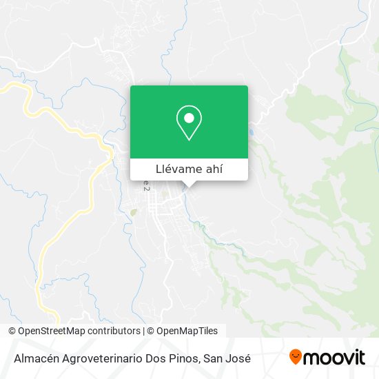 Mapa de Almacén Agroveterinario Dos Pinos