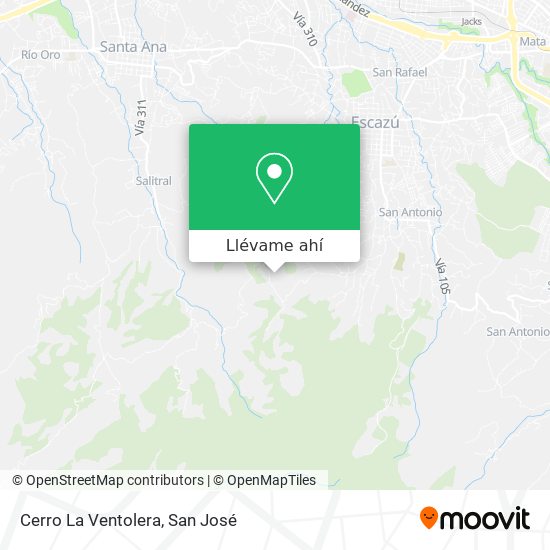 Mapa de Cerro La Ventolera