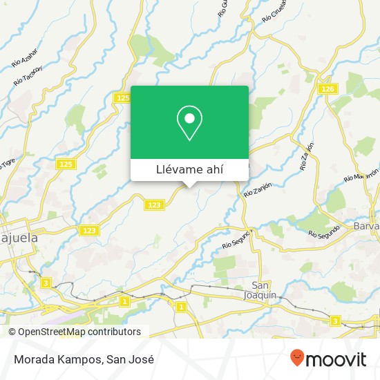 Mapa de Morada Kampos