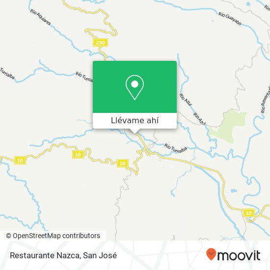 Mapa de Restaurante Nazca