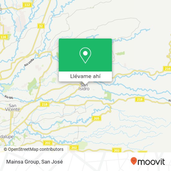 Mapa de Mainsa Group