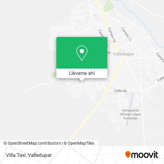 Mapa de Villa Taxi