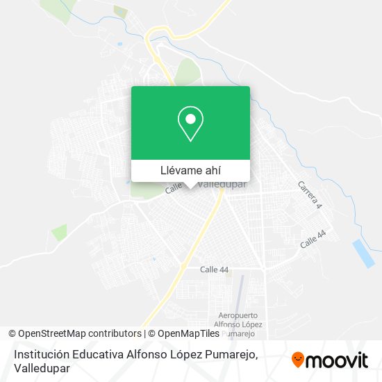 Mapa de Institución Educativa Alfonso López Pumarejo