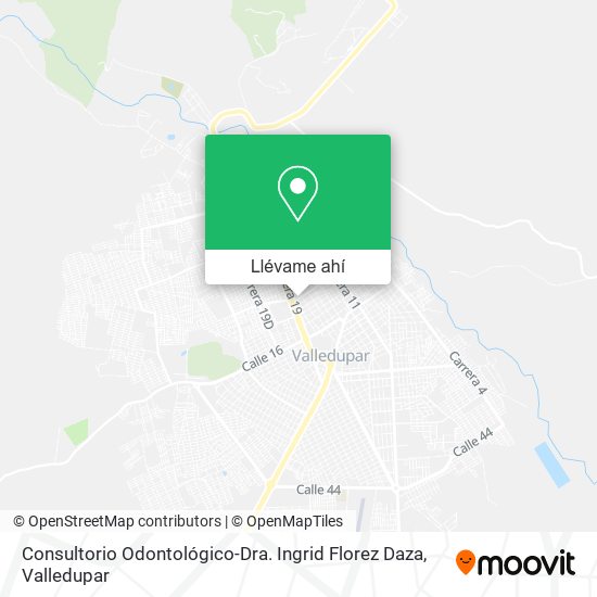 Mapa de Consultorio Odontológico-Dra. Ingrid Florez Daza