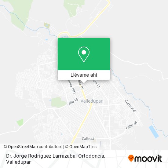Mapa de Dr. Jorge Rodríguez Larrazabal-Ortodoncia