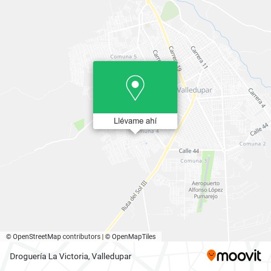 Mapa de Droguería La Victoria