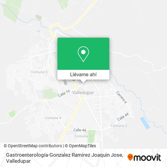 Mapa de Gastroenterología-Gonzalez Ramirez Joaquin Jose