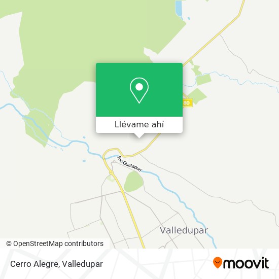 Mapa de Cerro Alegre