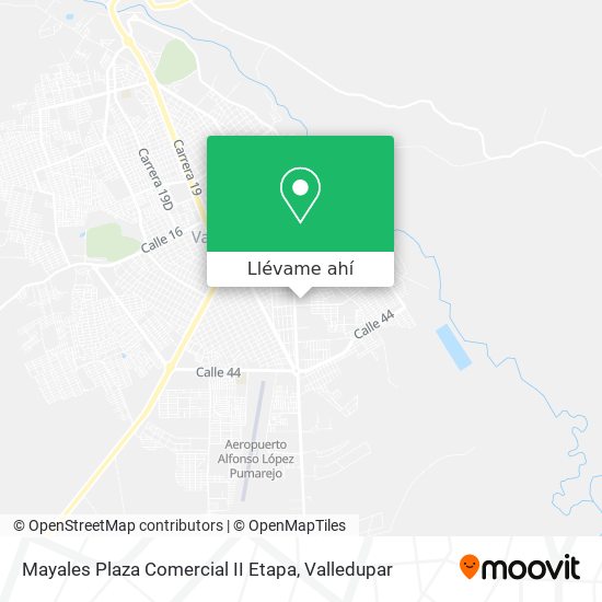Mapa de Mayales Plaza Comercial II Etapa