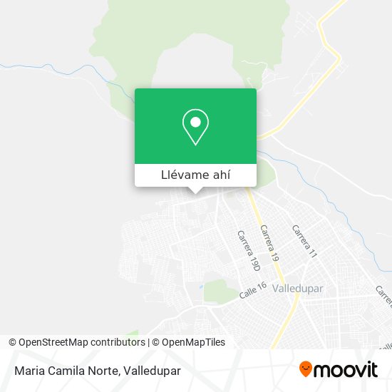 Mapa de Maria Camila Norte