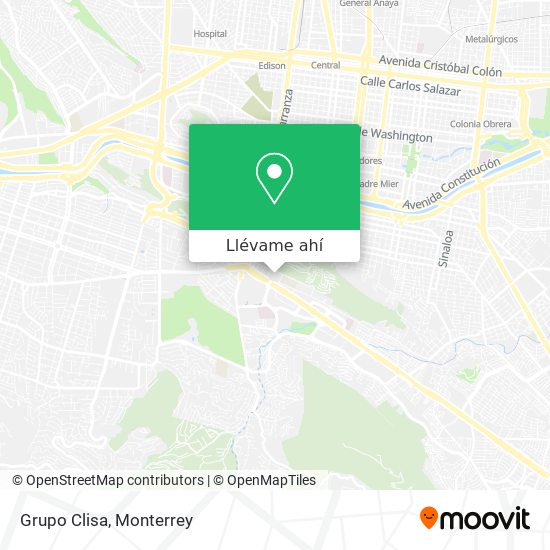 Cómo llegar a Grupo Clisa en Monterrey en Autobús o Metrorrey?