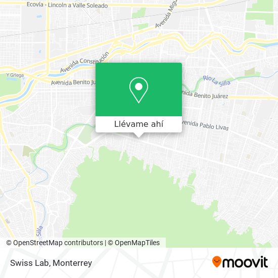 Cómo llegar a Swiss Lab en Guadalupe en Autobús o Metrorrey?