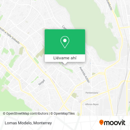 Cómo llegar a Lomas Modelo en Monterrey en Autobús o Metrorrey?