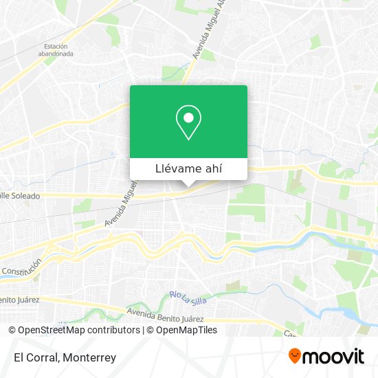 Cómo llegar a El Corral en Monterrey en Autobús?