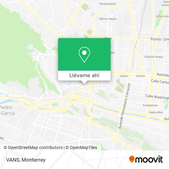 Cómo llegar a VANS en San Pedro Garza García en Autobús o Metrorrey?