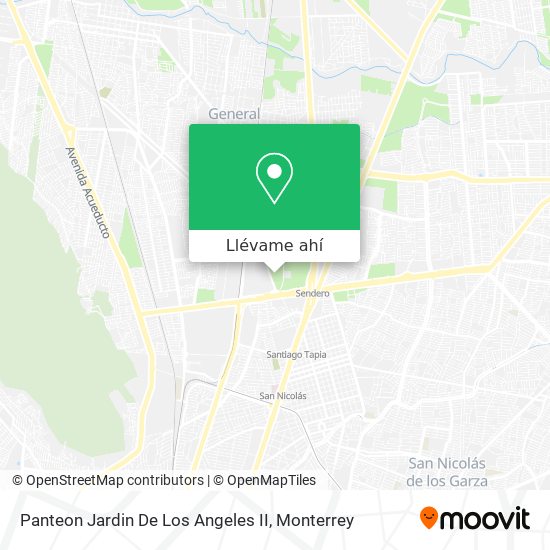 Mapa de Panteon Jardin De Los Angeles II