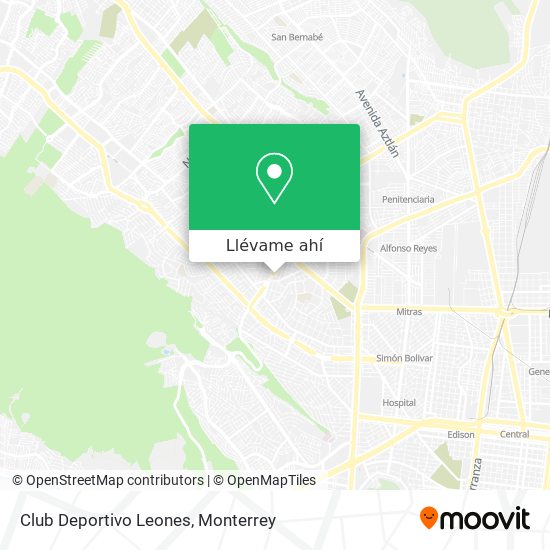 Cómo llegar a Club Deportivo Leones en Monterrey en Autobús o Metrorrey?